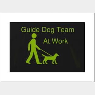 Dog at work T-shirt Posters and Art